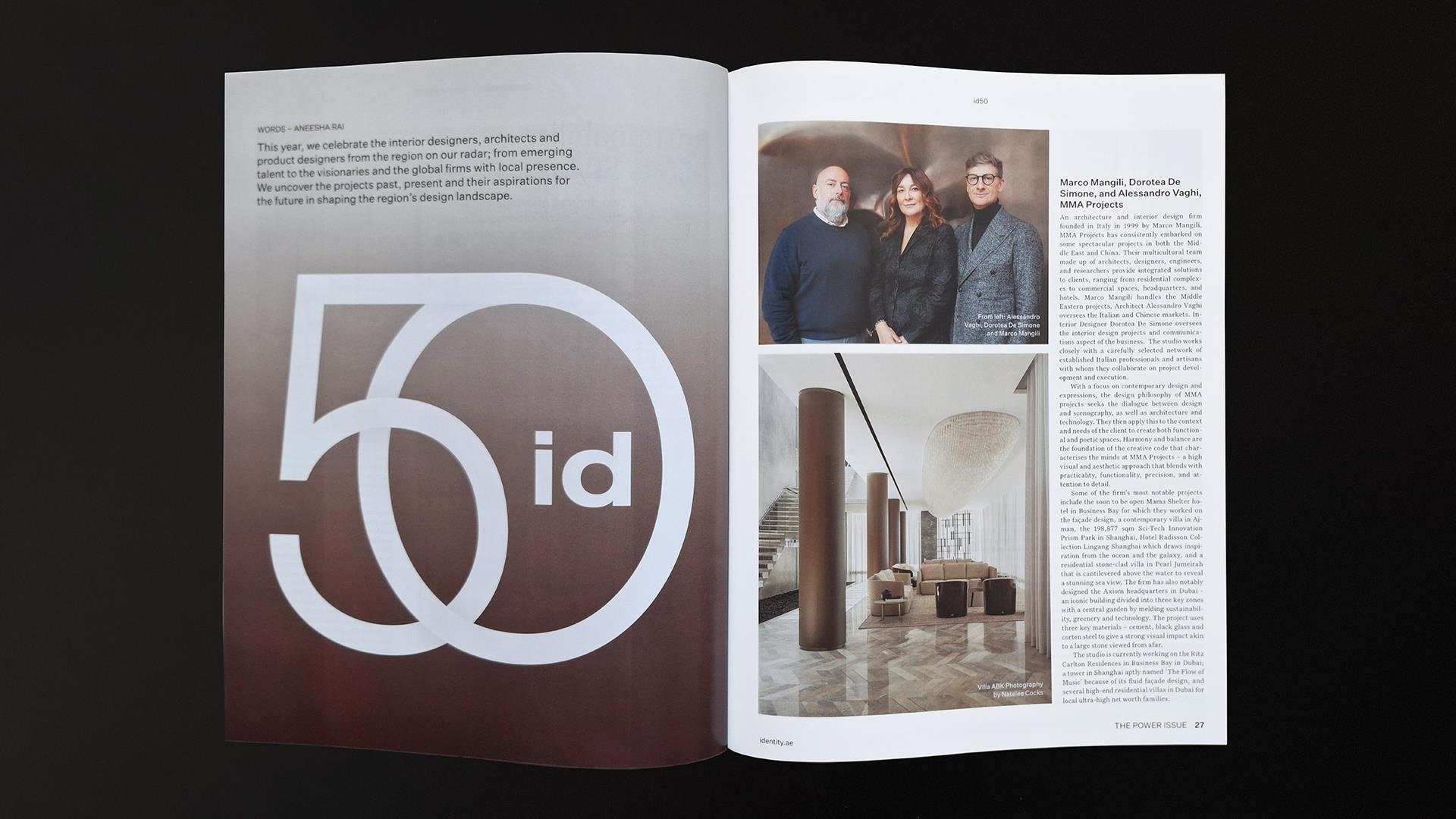 Identity, 2025 MMAPROJECTS S.R.L.