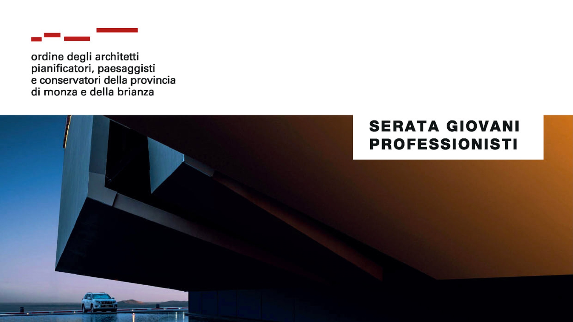 MMA Projects presenterà ad un incontro del ciclo “Serate giovani professionisti” MMAPROJECTS S.R.L.